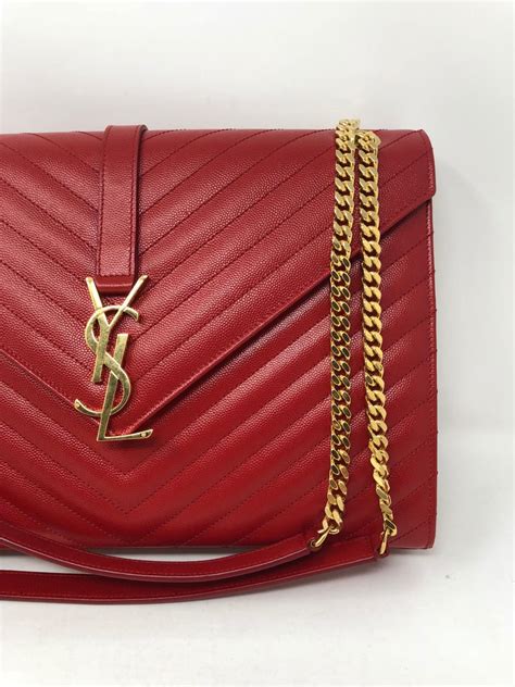 ysl red bag|ysl bags red color.